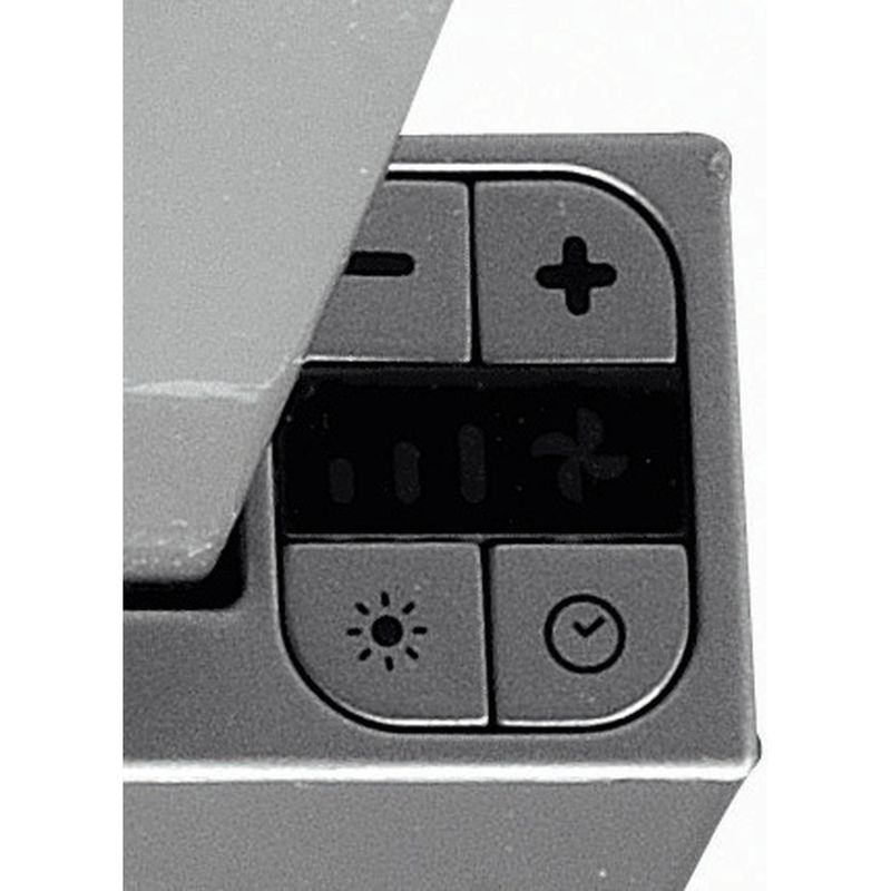 Bauknecht Dunstabzugshauben Einbaugerät DNV 5390 IN/1 Edelstahloptik Einbaugerät Elektronisch Control panel