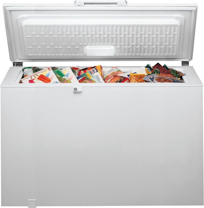 Bauknecht-Gefrierteil-Standgerat-GTE-280-Weiss-Frontal-open