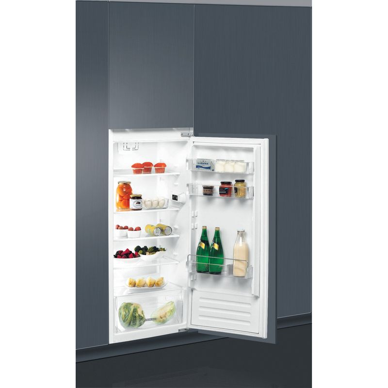 Whirlpool Kühlschrank Einbaugerät ARG 8502 Weiss Perspective open