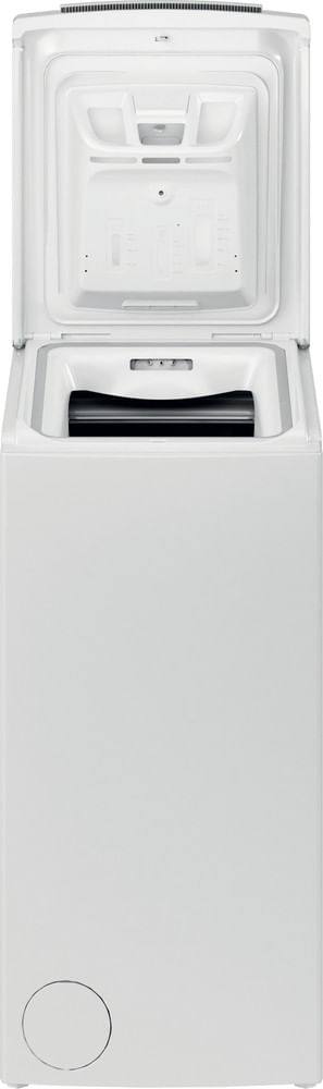 Bauknecht Waschmaschine Standgerät WMT Eco Star 6524 Di N Weiss Toplader D Frontal open