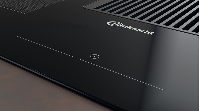 Bauknecht Venting cooktop BVH80 Venting Flexi Schwarz Lifestyle control panel