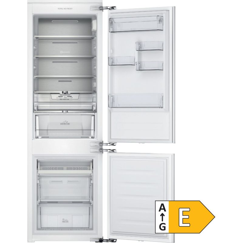 Bauknecht Kühl- / Gefrierkombination Einbaugerät KGITN 18F2 M Weiss 2 doors Main with EnLabel