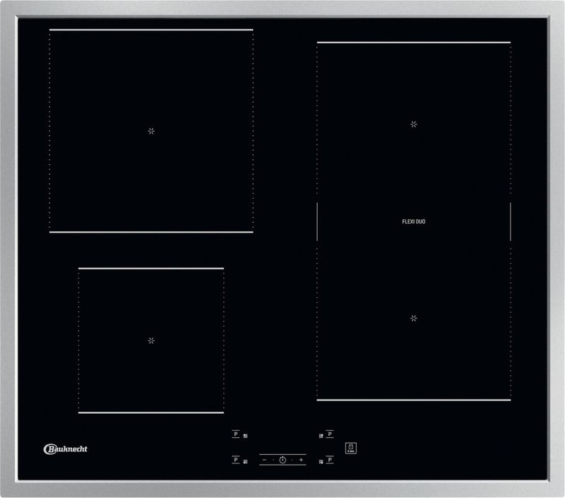 Bauknecht Kochfeld BU 1760C FT Schwarz Induction vitroceramic Frontal