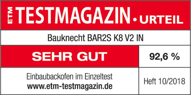 Bauknecht Einbauherd/Backofen Einbaugerät BAR2S K8 V2 IN Elektrisch A+ Award