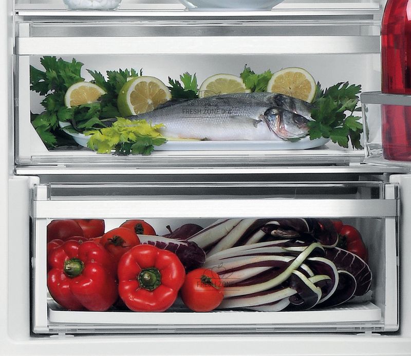 Bauknecht-Kuhl----Gefrierkombination-Standgerat-KGDNF-X20C-GDSX-Black-Inox-2-doors-Drawer
