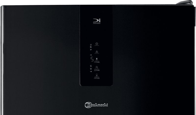 Bauknecht Kühl- / Gefrierkombination Standgerät KGDNF X20C GDSX Black/Inox 2 doors Control panel