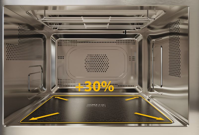 Bauknecht Mikrowelle Standgerät MF 255 B Schwarz Elektronisch 25 Kombinationsbetrieb mit Mikrowelle 800 Cavity