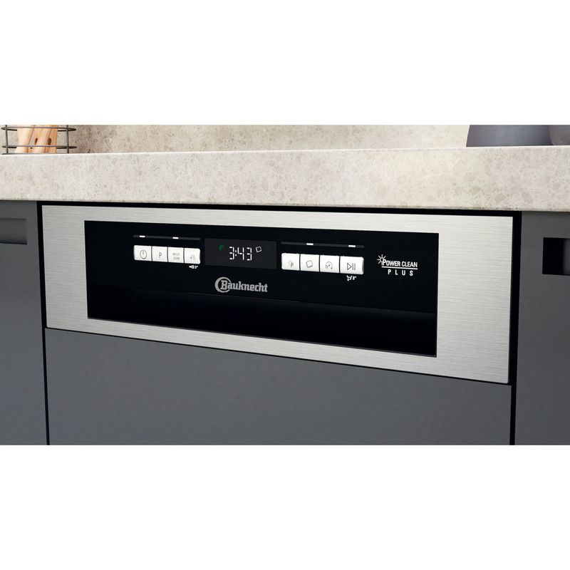 Bauknecht Dishwasher Einbaugerät BSBO 3O21 PF X Teilintegriert E Lifestyle control panel