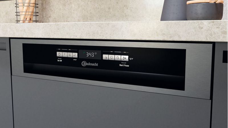 Bauknecht Dishwasher Einbaugerät BBO 3O539 PLGT Teilintegriert B Lifestyle control panel