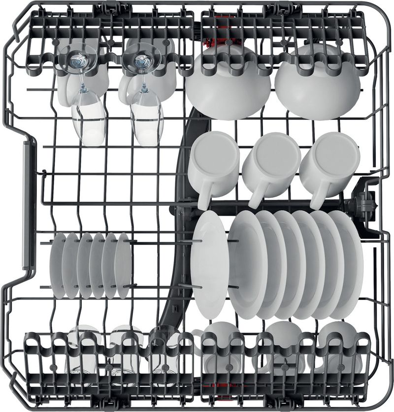 Bauknecht Dishwasher Einbaugerät BBC 3T333 PF X Teilintegriert D Rack