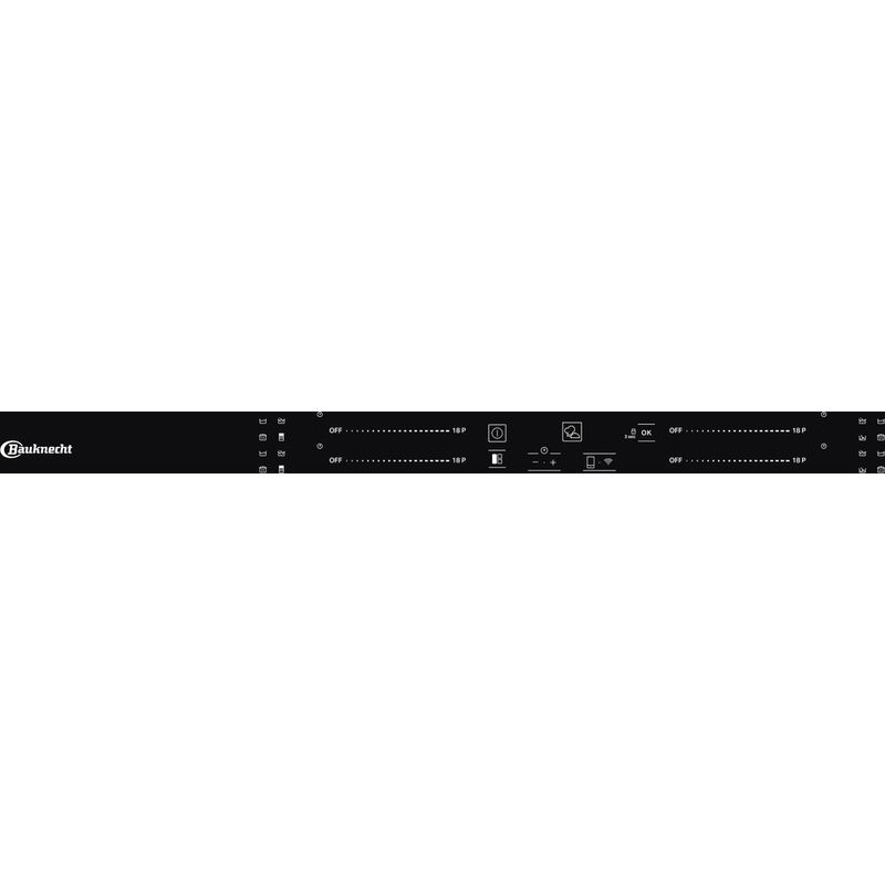 Bauknecht Kochfeld BS 2977F AL Schwarz Induction vitroceramic Control panel