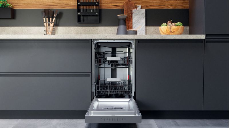 Bauknecht Dishwasher Einbaugerät BSUO 3O23 PF X Unterbau E Lifestyle frontal open