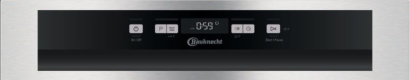 Bauknecht Dishwasher Einbaugerät BKBC 3C26 X Teilintegriert E Control panel