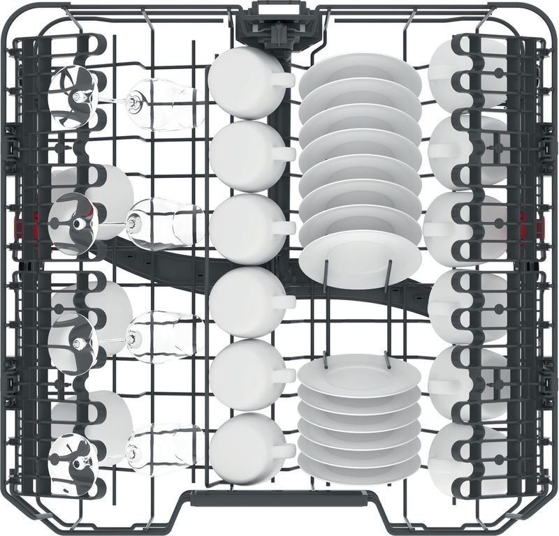 Bauknecht Dishwasher Einbaugerät BKBC 3C26 X Teilintegriert E Rack