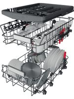 Bauknecht Dishwasher Einbaugerät BSUO 3O23 PF X Unterbau E Technical Translucent