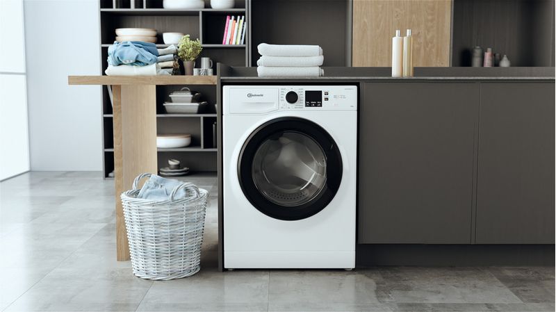 Bauknecht Waschmaschine Standgerät BPW 1014 A Weiss Frontlader A Lifestyle frontal