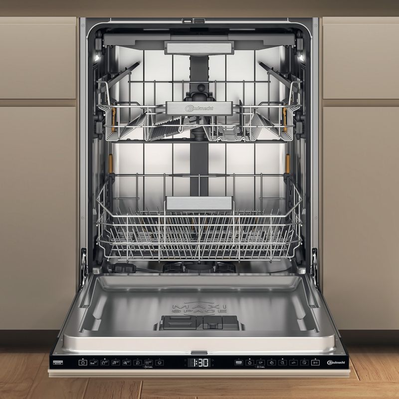 Bauknecht Dishwasher Einbaugerät B7I HF60 TUC Vollintegriert (Lieferung ohne Möbelfront) A Frontal open