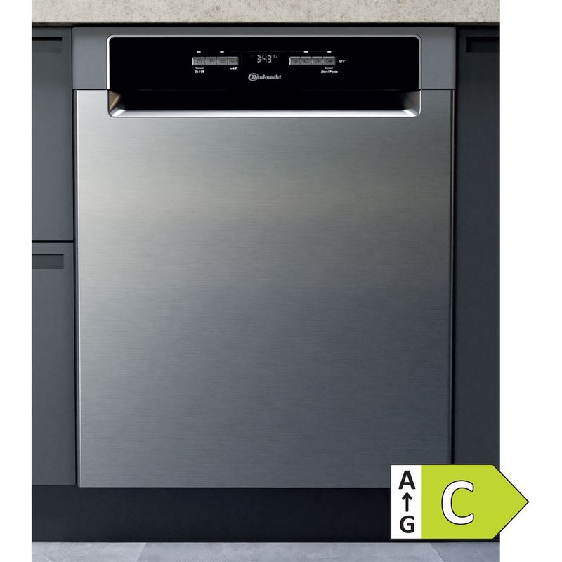 Bauknecht Dishwasher Einbaugerät BUO 3O41 PLT X Unterbau C Main with EnLabel