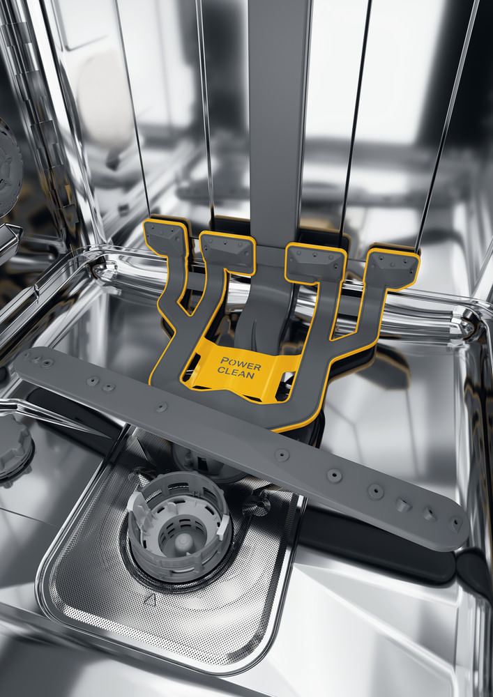 Bauknecht Dishwasher Einbaugerät B7I HP42 LC Vollintegriert (Lieferung ohne Möbelfront) C Cavity