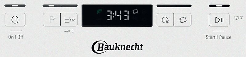 Bauknecht Dishwasher Standgerät B2F HD624 A Standgerät E Program