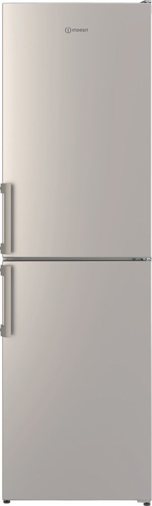 Indesit Kühl- / Gefrierkombination Standgerät IB55 732 X Edelstahloptik 2 Türen Frontal