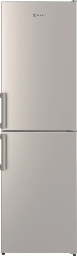 Indesit Kühl- / Gefrierkombination Standgerät IB55 732 X Edelstahloptik 2 Türen Frontal