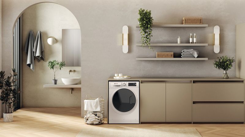 Bauknecht Waschmaschine Standgerät WM Elite 9AA Weiss Frontlader A Lifestyle frontal