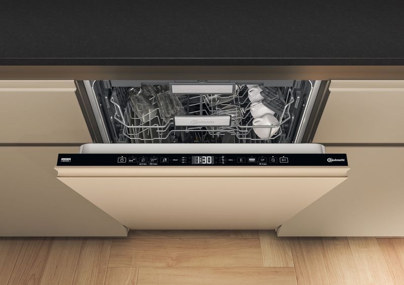 Bauknecht Dishwasher Einbaugerät B7I HT58 TC Vollintegriert (Lieferung ohne Möbelfront) B Lifestyle control panel