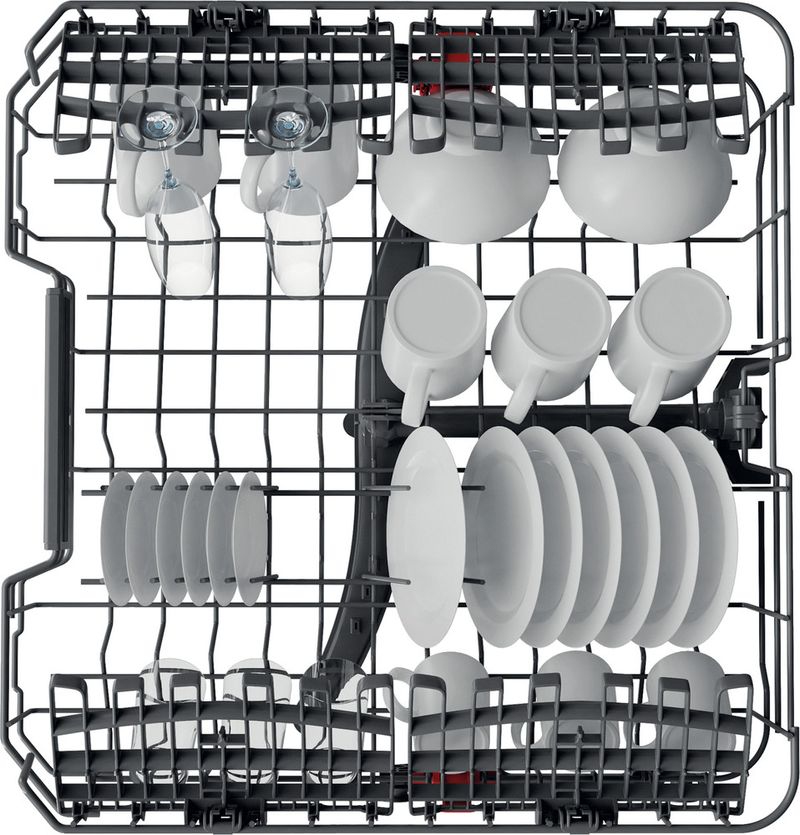 Bauknecht Dishwasher Einbaugerät BBC 3B+26 X Teilintegriert E Rack