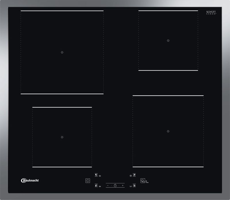 Bauknecht Kochfeld BQ 2760S FT Schwarz Induction vitroceramic Frontal