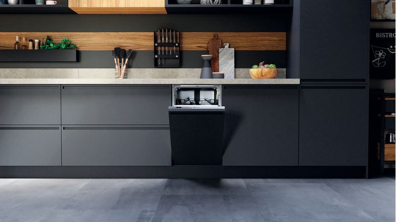 Bauknecht Dishwasher Einbaugerät BSIO 3T223 PE X Vollintegriert (Lieferung ohne Möbelfront) E Lifestyle frontal