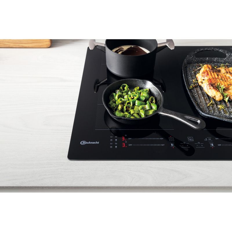 Bauknecht Kochfeld BS 1260F NE Schwarz Induction vitroceramic Lifestyle detail