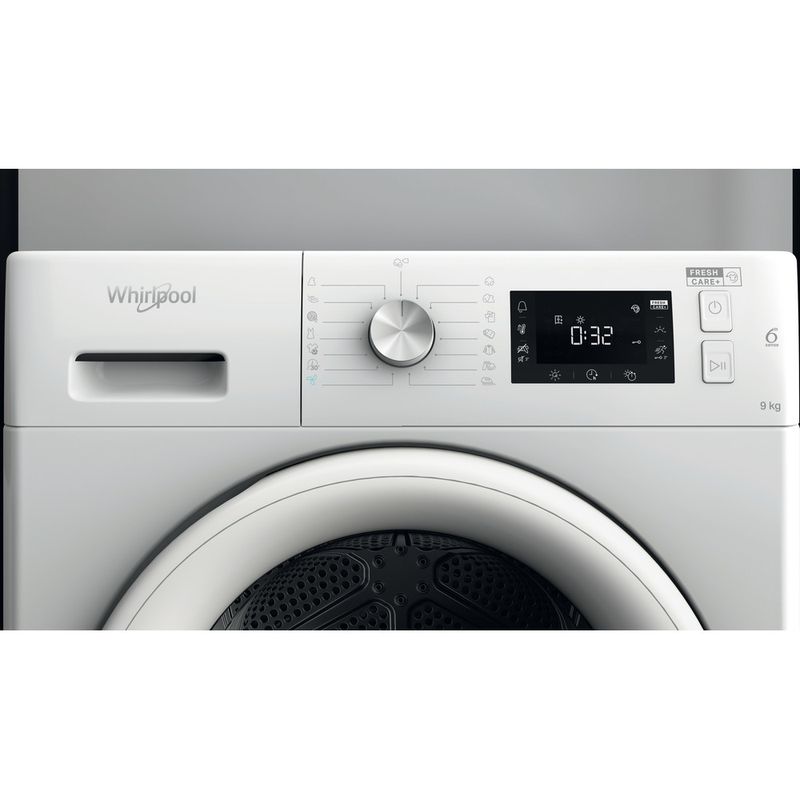 Whirlpool Trockner FFTN M22 9X2 EU Weiss Control panel