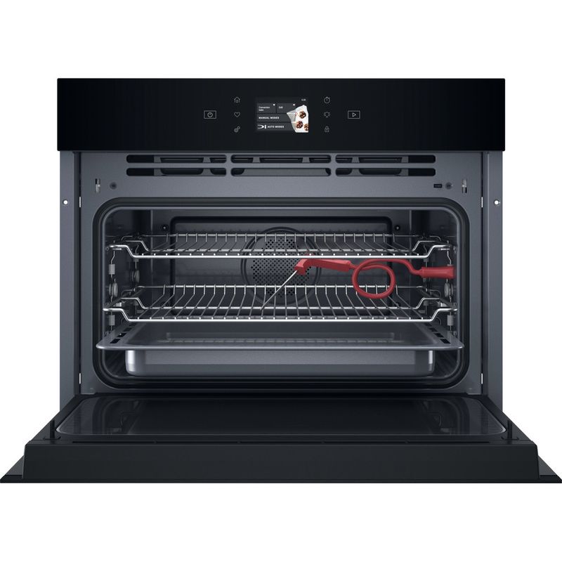 Bauknecht Mikrowelle Einbaugerät BCW11O7FHTSK Grau dunkel Elektronisch 53 Kombinationsbetrieb mit Mikrowelle 950 Frontal open