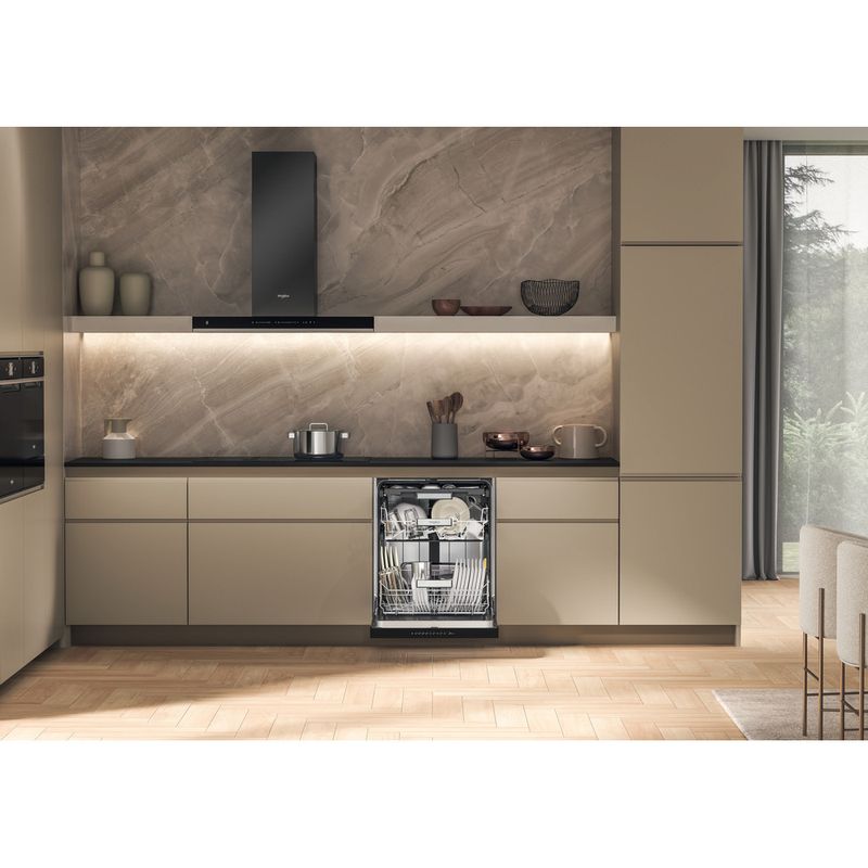 Whirlpool Geschirrspüler Standgerät W7U HP43 X Unterbaugerät C Lifestyle frontal open