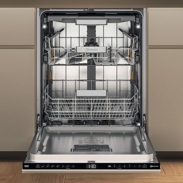 Bauknecht Dishwasher Einbaugerät BD7I HF60 TUC Vollintegriert (Lieferung ohne Möbelfront) A Frontal open