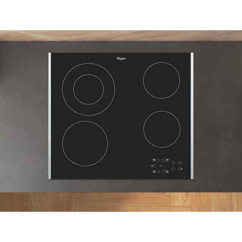 Whirlpool Kochfelder AKT 8130/LX Schwarz Radiant vitroceramic Lifestyle frontal