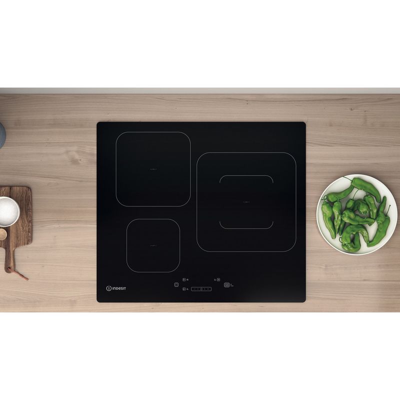 Indesit-Kochfelder-IIH-60Q3D-NE-Schwarz-Induction-vitroceramic-Lifestyle-frontal