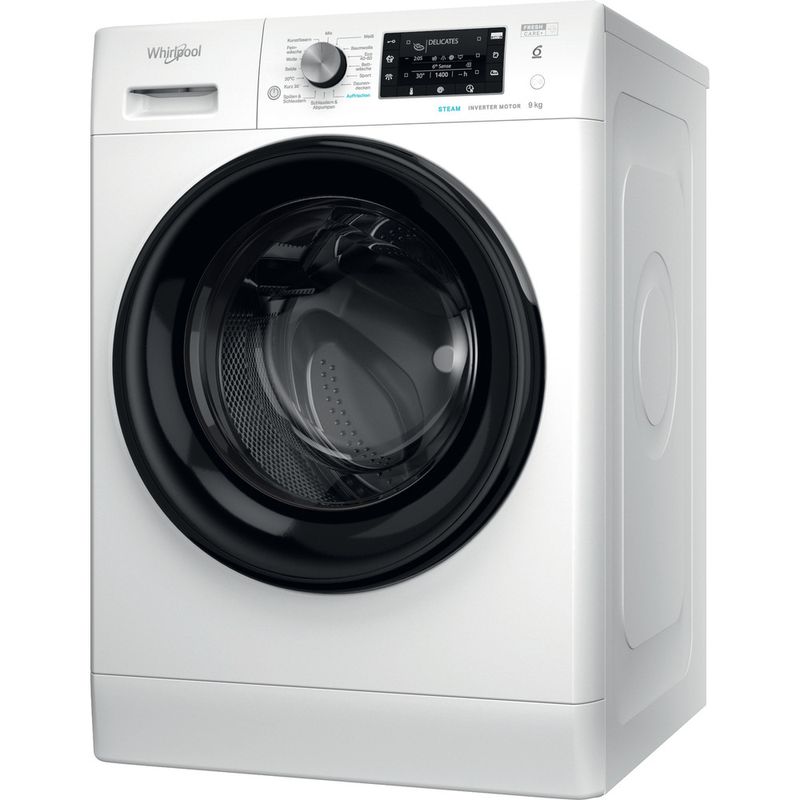 Whirlpool-Waschmaschine-Standgerat-FFD-9469E-BV-DE-Weiss-Frontlader-A-Perspective